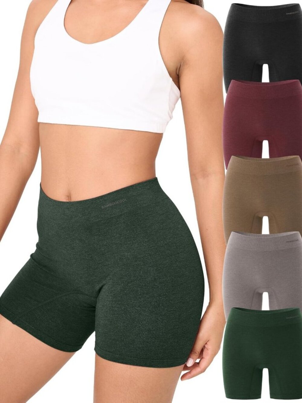 Bamboo Cool Women's Boyshorts - Anti-Chafing Boxer Briefs for Ultimate Comfort